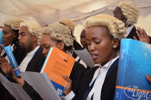 Celebrating admission to the Roll of Advocates
